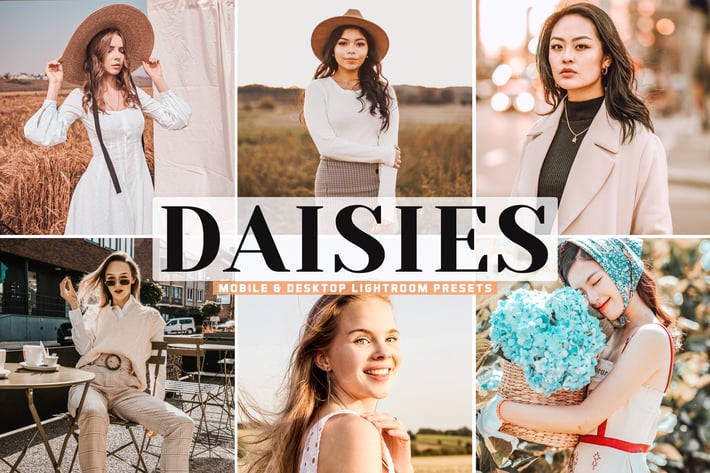 Daisies Mobile & Desktop Lightroom Presets