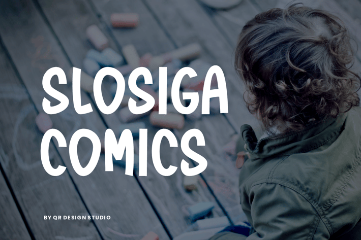 Slosiga Comics - Kids & Playful Font