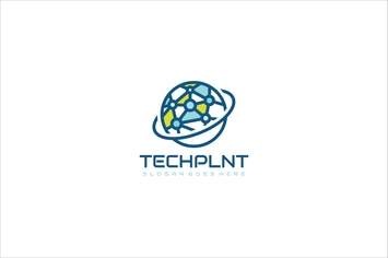 Planet Technology Logo Design