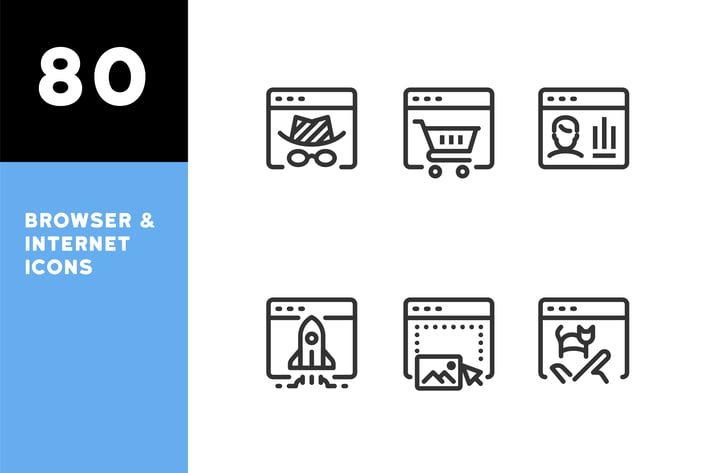 Browser & Internet Icons