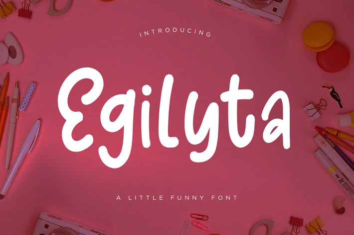Egilyta Funny Advertisement Font