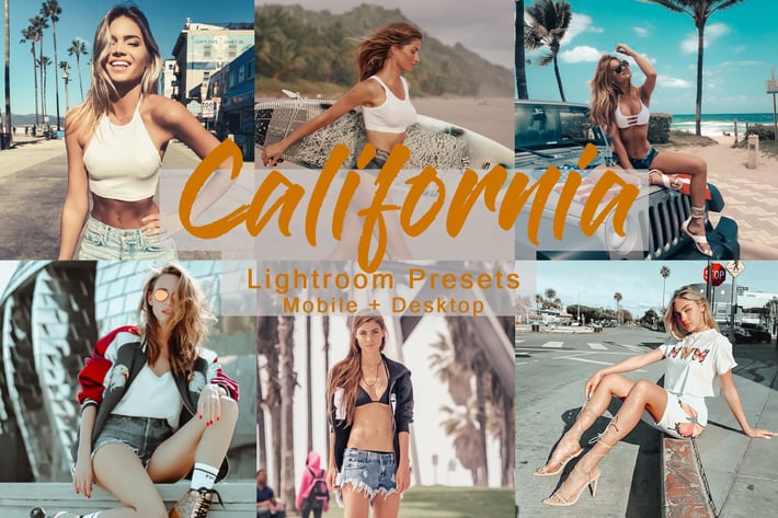 California -  Lightroom Presets Pack
