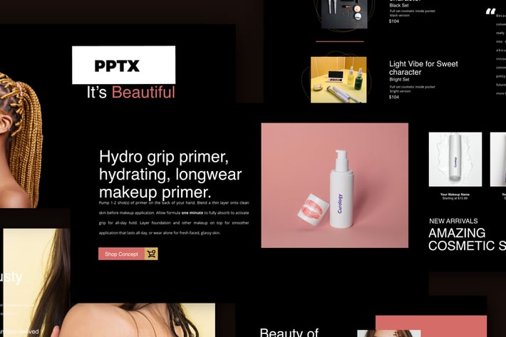 Make-Over Powerpoint Business Company