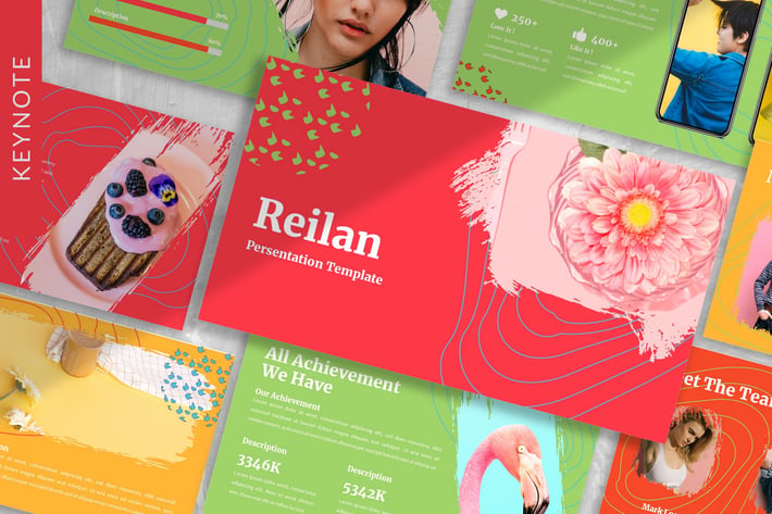 Reilan - Colorful Keynote Template