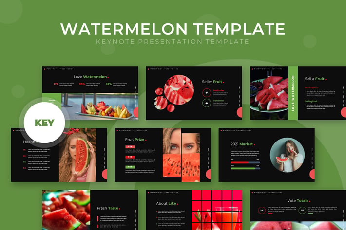 Watermelon - Keynote Template