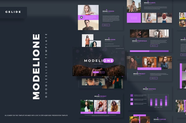 Modelione - Google Slides Template