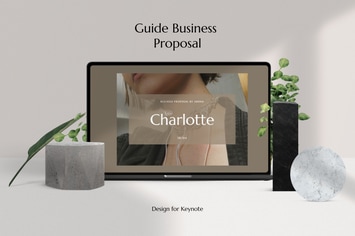 Charlotte Keynote Template + A4