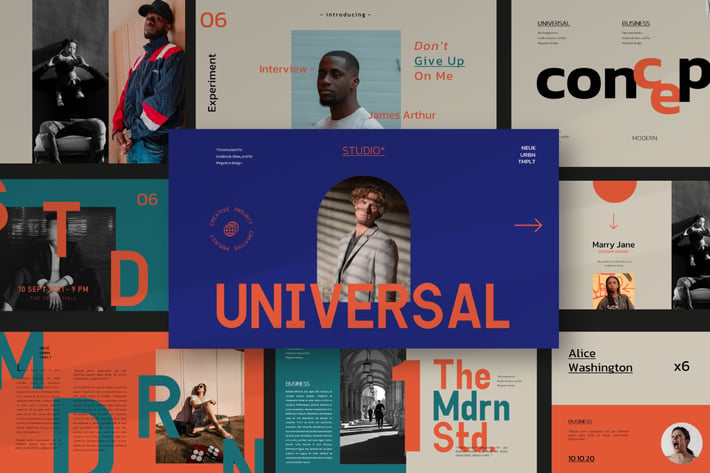 Modernline Presentation Template