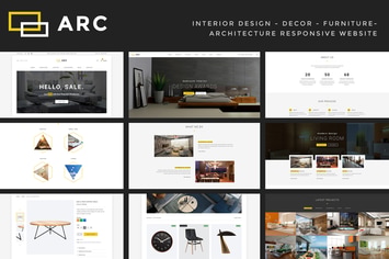 ARC - Interior Design and Architecture Template