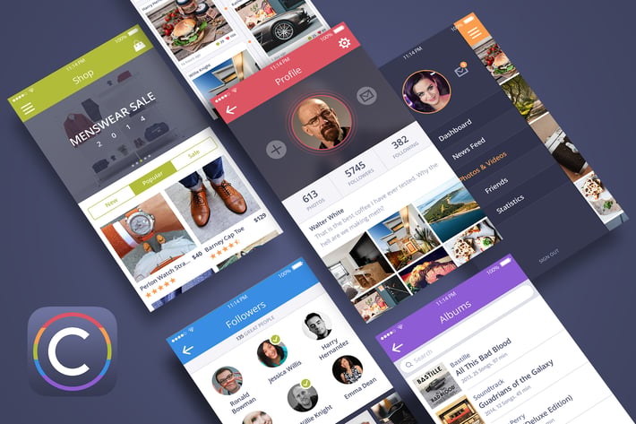 Coloristic UI Kit
