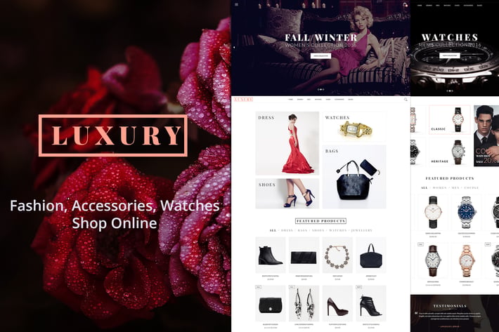 Luxury - E-Commerce and Blog Template