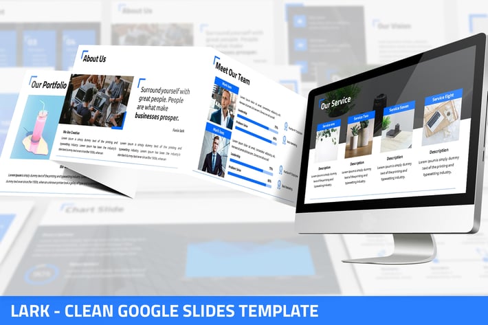 Lark - Clean Google Slides Template