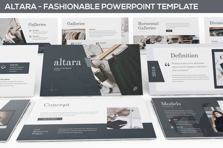 Altara - Photography & Fashion Powerpoint