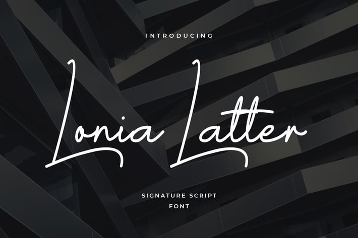 Lonia Letter Classic Signature