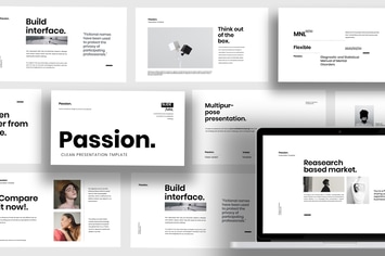 Passion - Minimal Clean Business Powerpoint