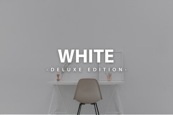 Clean White | For Mobile and Desktop
