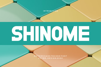 Shinome Font