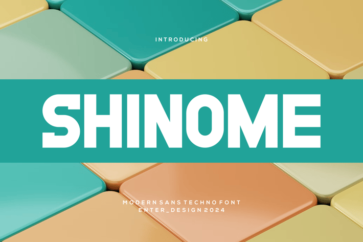 Shinome Font