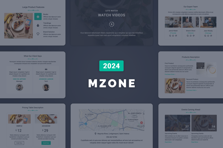 Mzone Responsive Email Template 2024