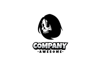 Skull Logo Mascot