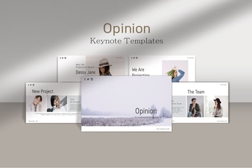 OPINION - Minimals Keynote Template