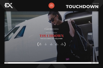 Touchdown - Responsive Coming Soon Page