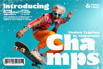 Champs - Modern Sans Serif Typeface