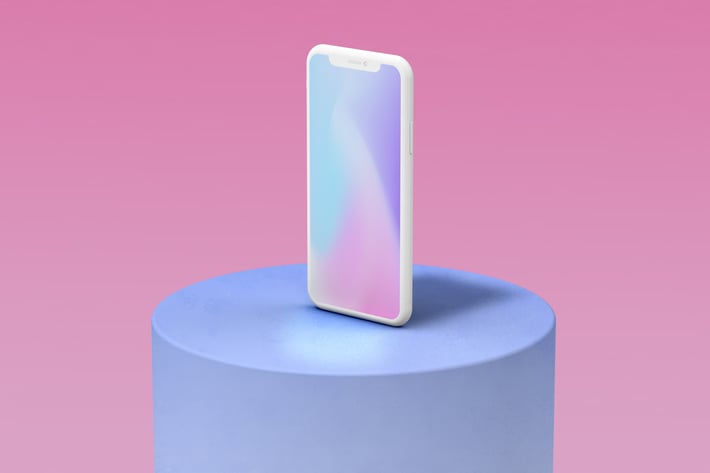 iPhone 11 Pro Clay Mockup 