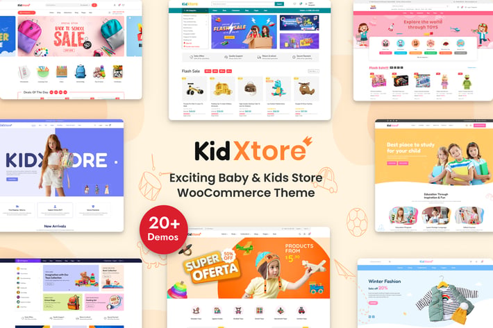 KidXtore - Kids Store WooCommerce WordPress Theme