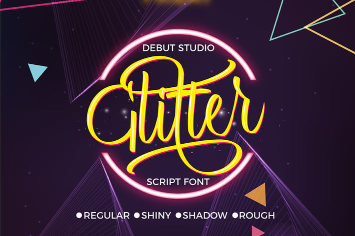 Glitter Script 