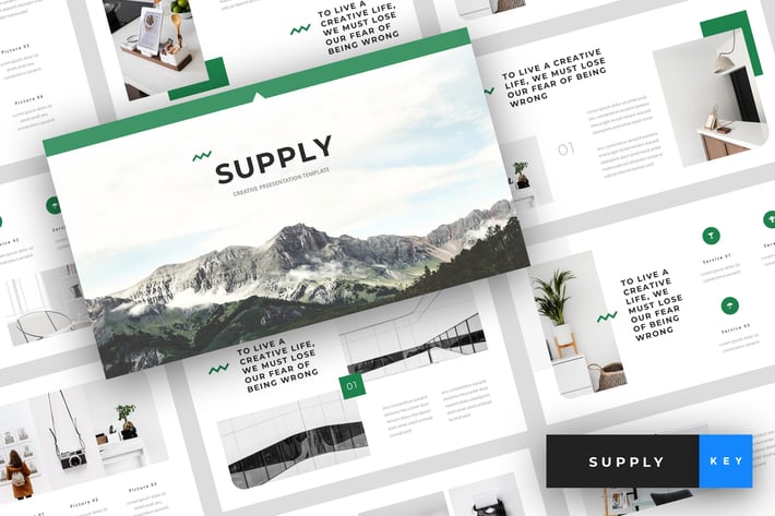 Supply - Creative Keynote Template