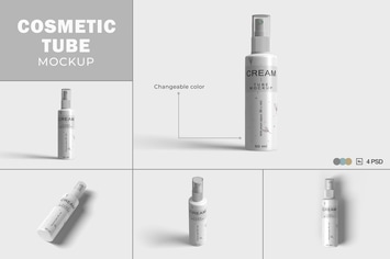 Cosmetic Tube Mockups V.5