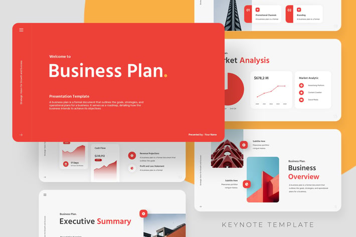 Business Plan Pitch Deck