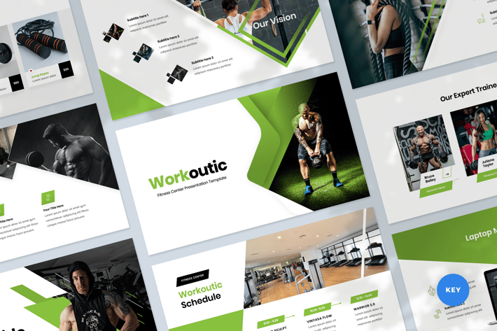 Fitness & Workout Presentation Keynote Template