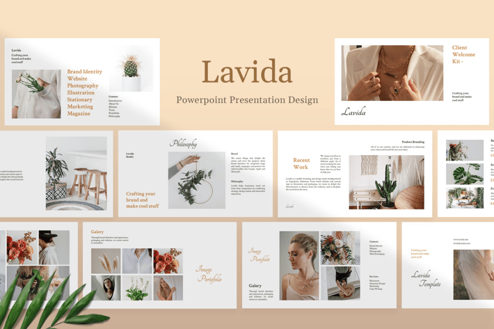 Lavida - Client Welcome Kit Template Powerpoint