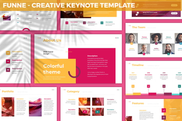 Funne - Creative Keynote Template