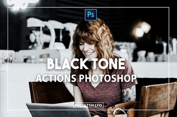 Black Tone Photoshop Actions