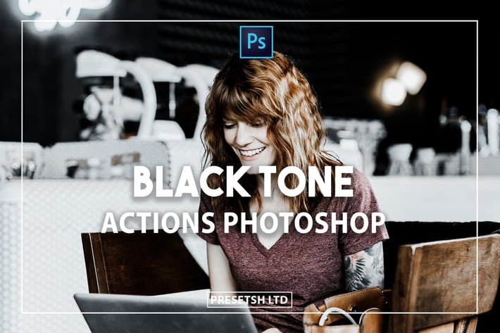 Black Tone Photoshop Actions