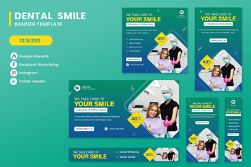 Dentist Banner Set Template