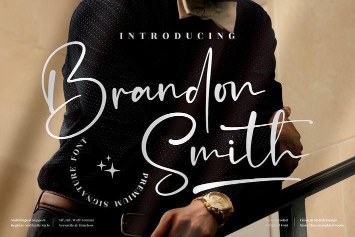 Brandon Smith Signature Font