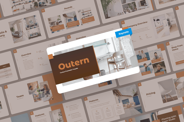 Outern - Furniture Keynote Presentation