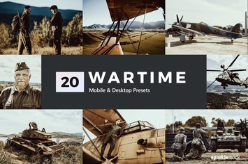 20 Wartime Lightroom Presets and LUTs