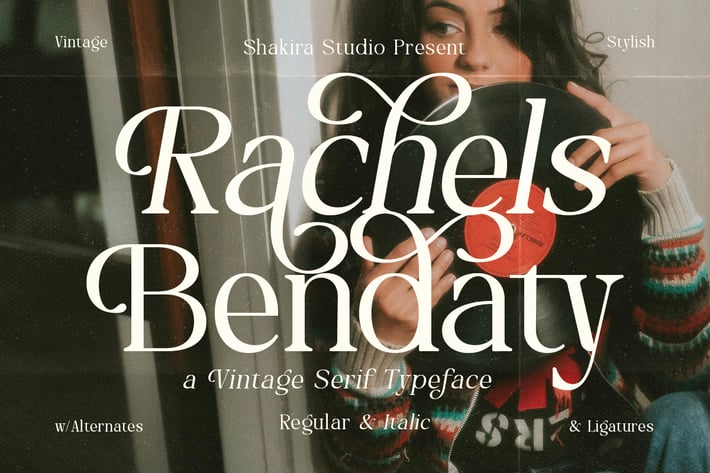 Rachels Bendaty - Retro Serif