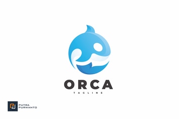 Killer Whale - Logo Template