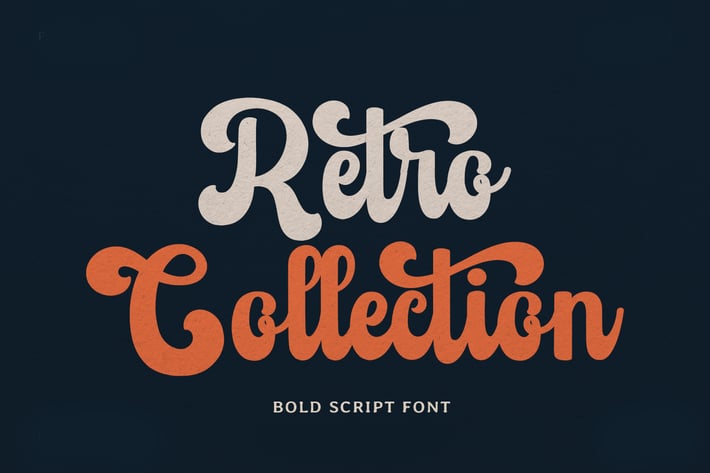 Retro Collection - Vintage Font