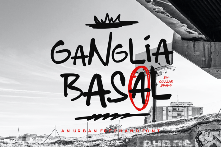 Ganglia Basal - An Urban Font
