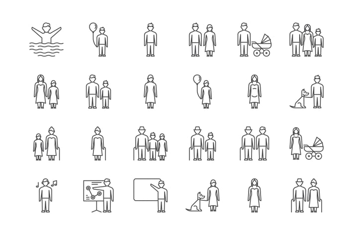 35 People Icons