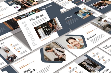 PODCAST - Powerpoint Template
