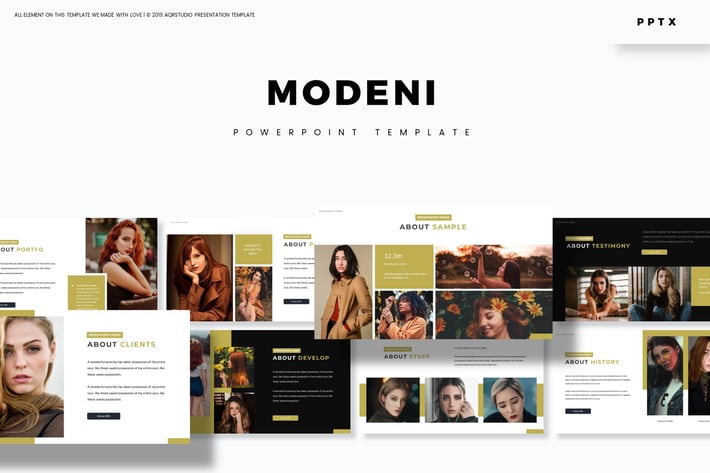 Modeni - Powerpoint Template