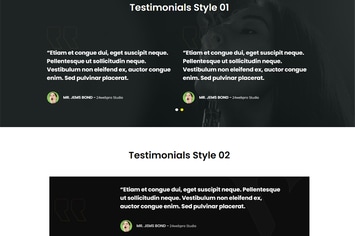 Testimonials widget For Elementor